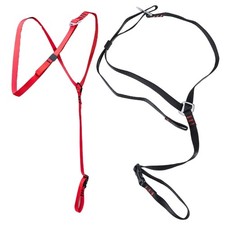 Rock Climbing Chest Ascenders Shoulder Strap Adjusted Safety Harnesses Strap