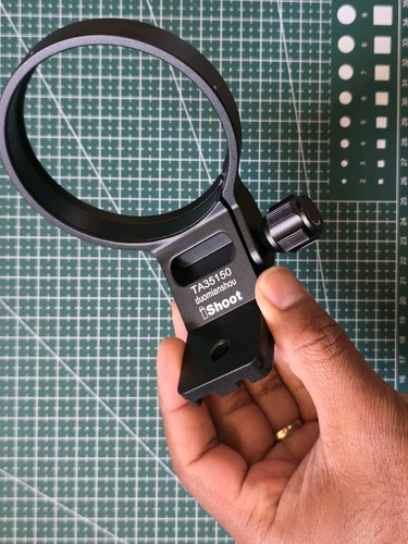 Metal tripod mounting ring for - metal,