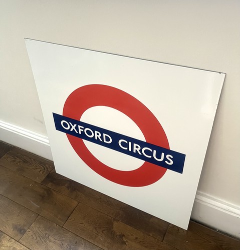 London underground enamel - underground,