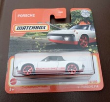 Matchbox 1971 Vw Porsche 914 New Sealed On Short Card