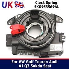 Original 5K0953569AL MFSW Steering Module Slip Ring Cruise Clock Spring VW Audi