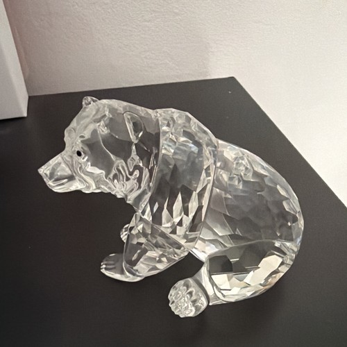 Swarovski grizzly bear crystal - swarovski,