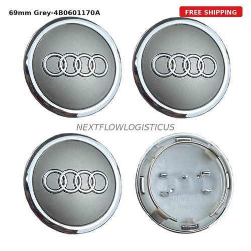 Audi alloy wheel centre caps - audi,