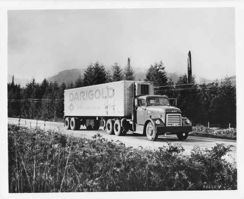 1950s gmc tractor - gmc, trailer