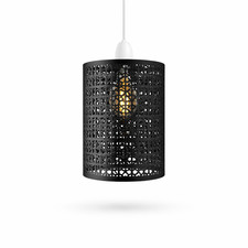 VINTAGE METAL CAGE SHADES DRUM