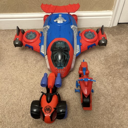 Hasbro spiderman jet quarters - hasbro,