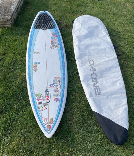 Nsp surfboard with - nsp, 6'6"