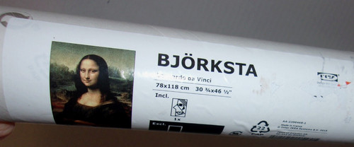 Ikea bjorksta mona lisa print - mona,