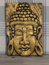 Buddha head wall - buddha,