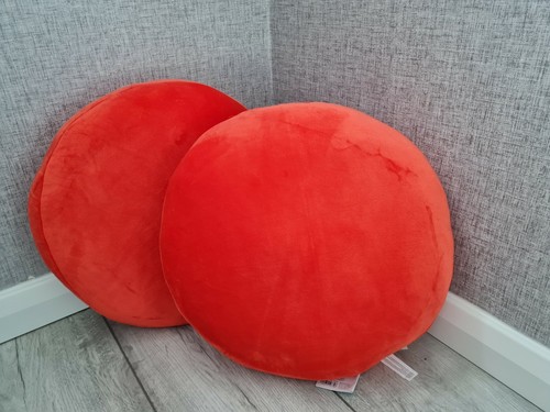1pcs soft velvet round cushion - 1pcs,