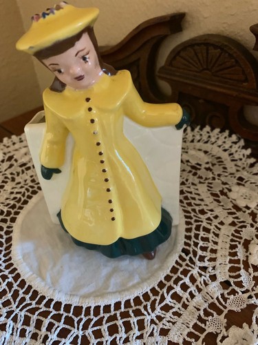 Vintage ceramic lady - vintage,