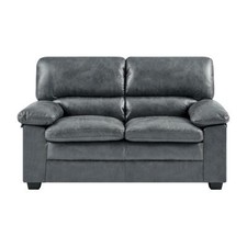 Faux Leather Sofa Suite