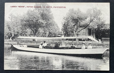POSTCARD POTTER HEIGHAM LAUNCH HERON NORFOLK H.SMITH PROPRIETOR POSTED 1907