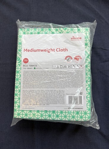 Vileda medium weight cloths - medium,