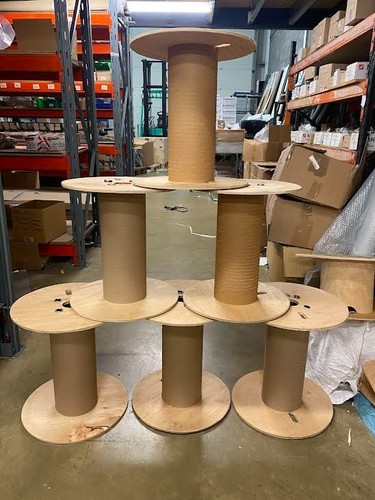 Large cable drum height 46cm - drum,