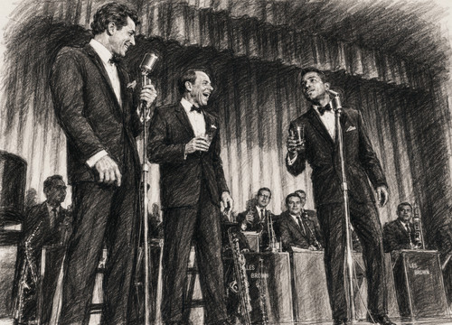Rat pack sinatra martin - pack,