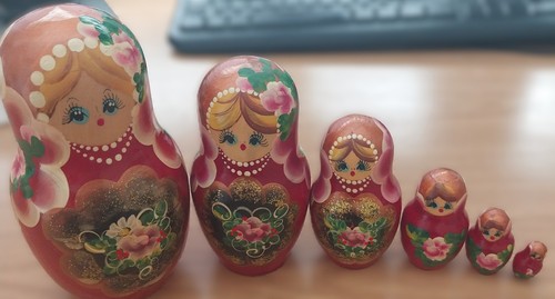 Russian doll set of6 - set.,