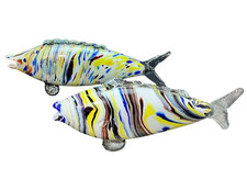 Murano Style Art Glass Fish
