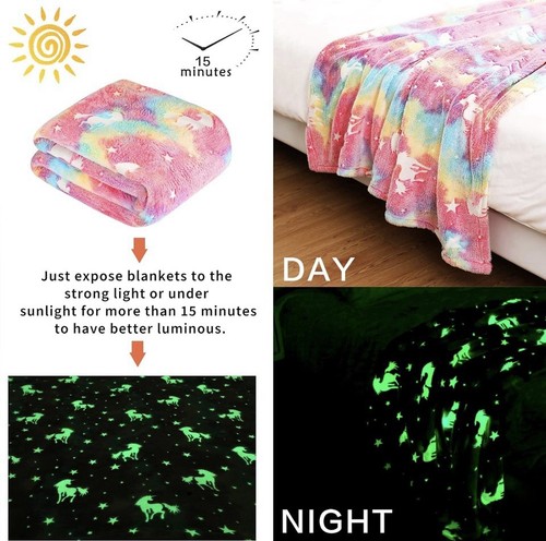 Glow the dark - the, blanket