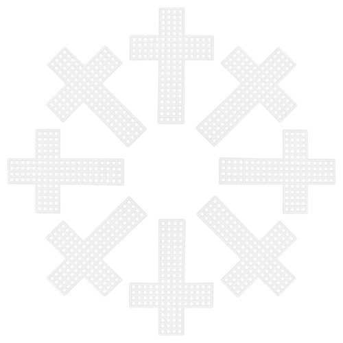 10pcs plastic cross mesh - plastic,