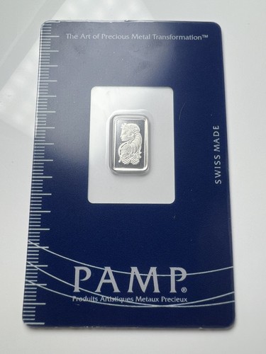 Pamp platinum bullion bar - pamp,