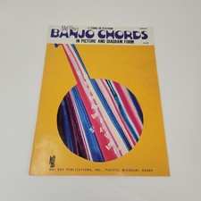 Banjo Chords ( Five string or Plectrum) Picture & Diagram 1973 Mel Bay