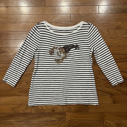 Talbots petite striped lobster - striped,