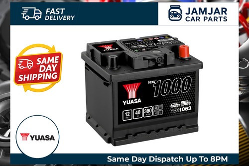 Yuasa car battery ybx1063 12v - car,