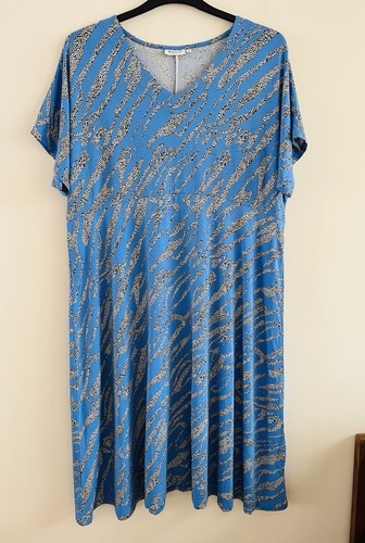 Masai midi dress - midi, blue