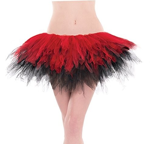Red black handkerchief women - red,