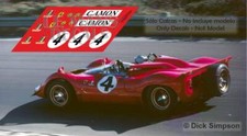 Decals Ferrari 350 P4 Tasman