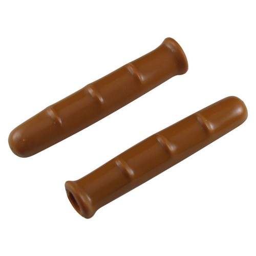 Pair brown cover - cover, grip
