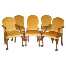 FINE SET OF SIX SOLID HAND