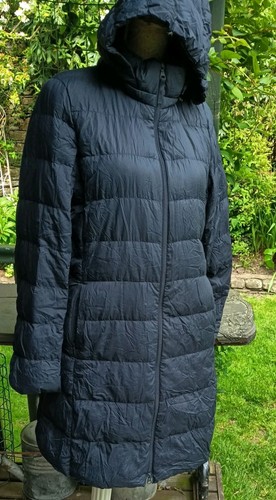 Uniqlo navy longline down