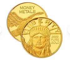 Lady Liberty Gold Round .9999