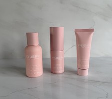 Kylie Skin Facial Travel Bundle - Milk Toner, Vitamin C Serum, Face Moisturiser