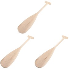  Set of 3 Wood Paddle Oar