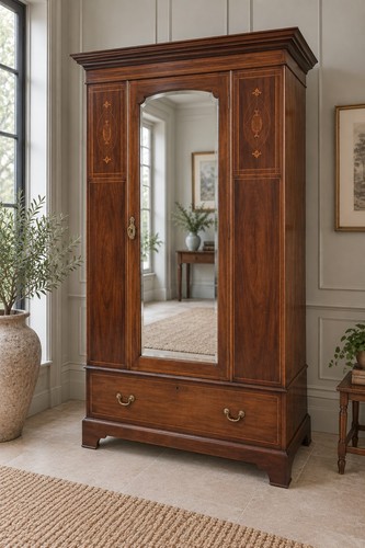 Antique edwardian inlaid - edwardian,