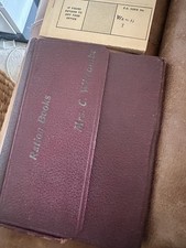 1953-54 Original WW2 Ration