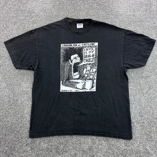 Vintage screaming man caffeine - screaming,