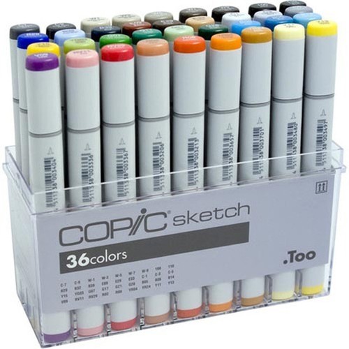 Copic sketch marker set 36 - -,