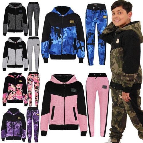 Boys girls tracksuit fleece - boys,