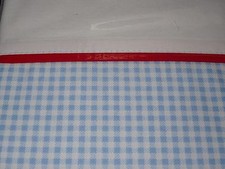 Gingham COT / Junior Bed SHEET