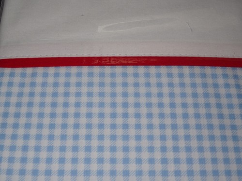 Gingham cot junior - cot, bed