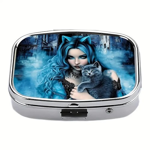 Cat themed pill - cat,
