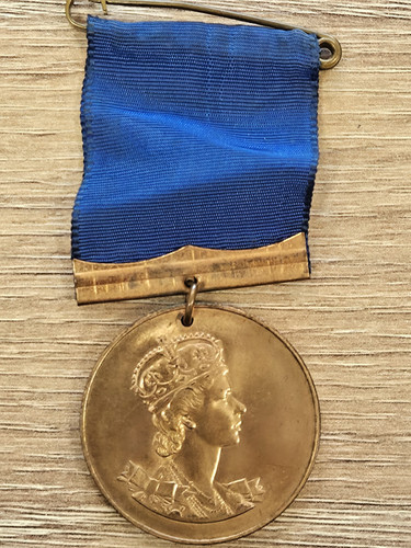 1953 qeii coronation - qeii, bronze