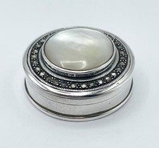 SILVER PILL BOX MOTHER OF