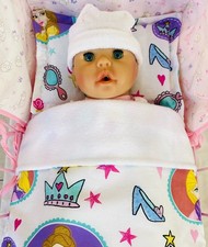 Dolls pram cot bedding set - pram,