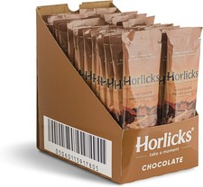Horlicks Chocolate Malted  Powder Sachets (Pack of 30)  Rich in Ca, Zn & Vits-UK
