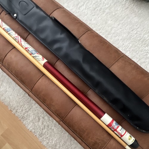 Budweiser vintage pool cue - pool, 2